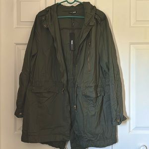 Olive Green Utility Jacket